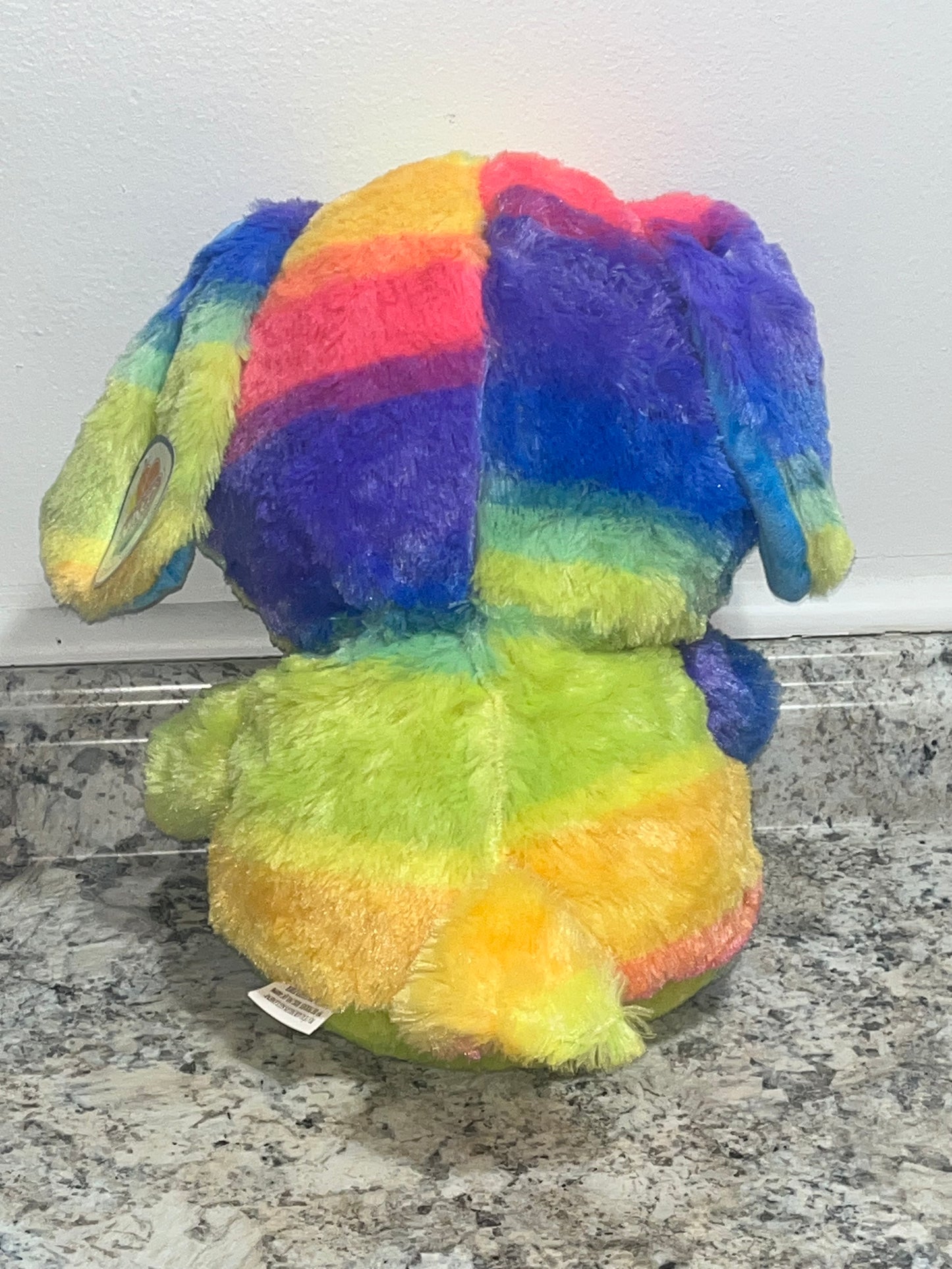 Nanco Rainbow Bunny Plushie